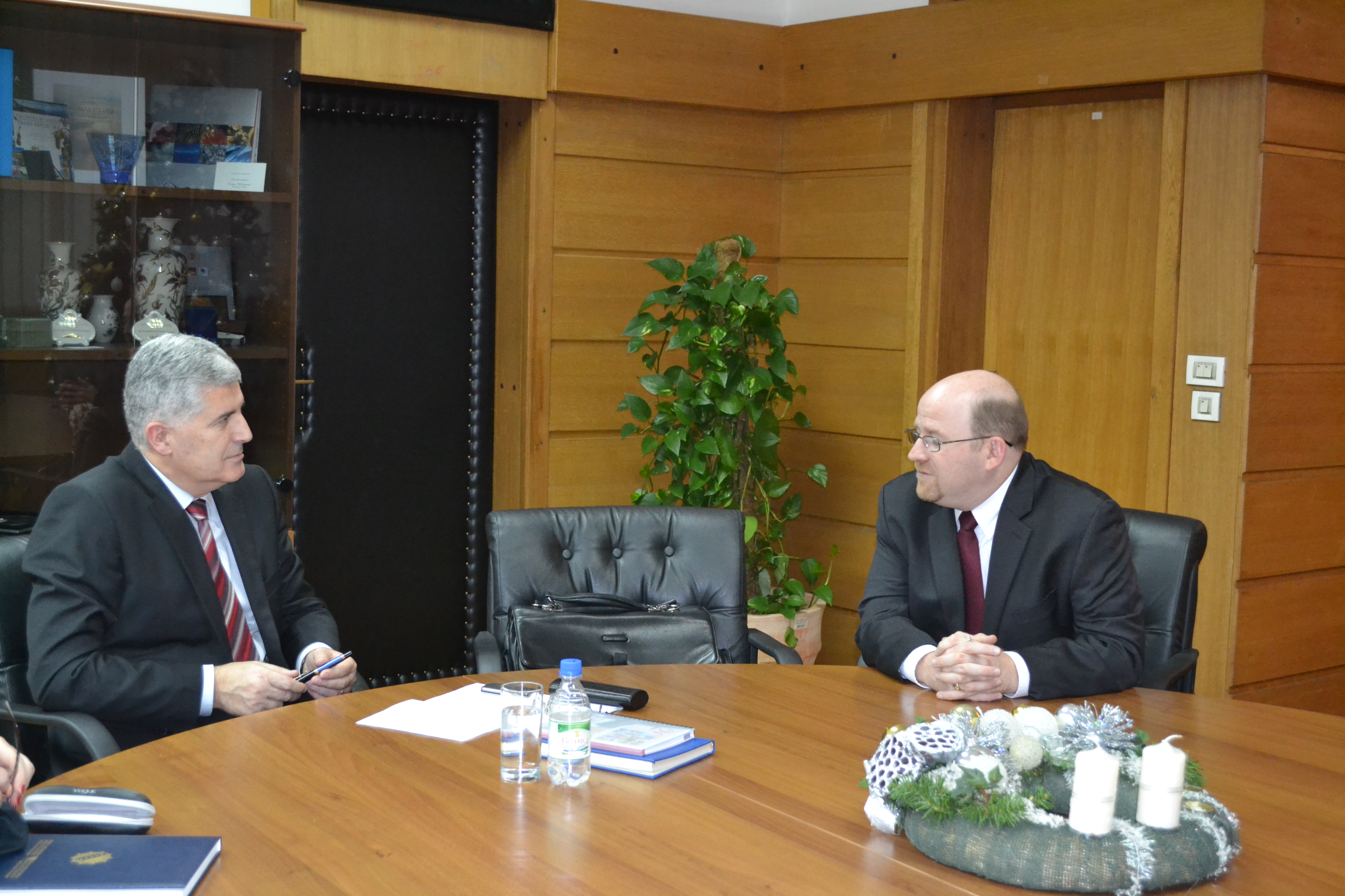 Dr. Dragan Čović, First Deputy Speaker of the House of Peoples spoke with First Deputy of High Representative in Bosnia and Herzegovina
